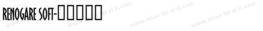 Renogare Soft字体转换